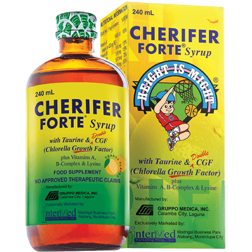 Cherifer Forte Syrup with Taurine & Double CGF