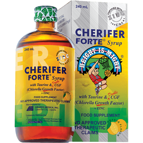 Cherifer Forte Syrup with Taurine & Double CGF