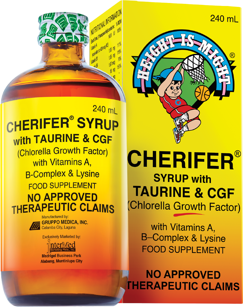 Cherifer syrup wih Taurine and CGF